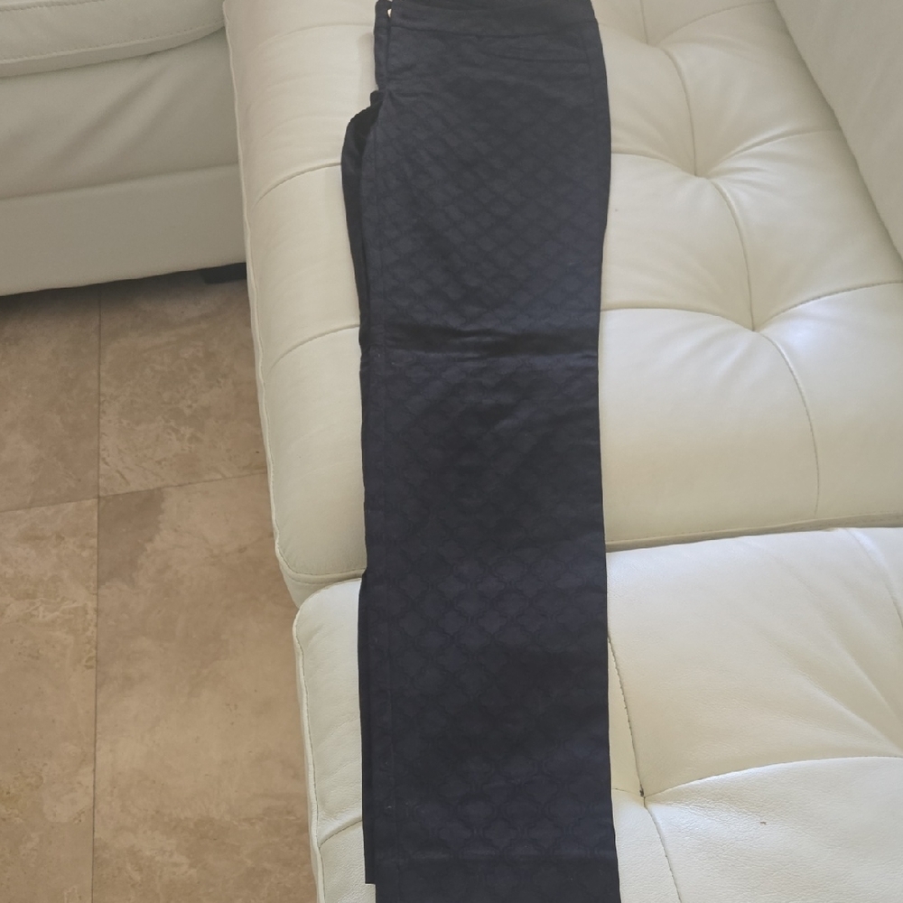 Lilly Pulitzer Black Quilted Slim Pants